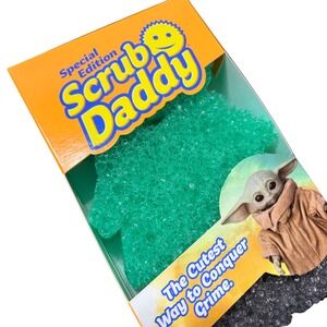 Scrub Daddy Star Wars The Mandalorian Special Edition 3-Pack Sponges Grogu Mando